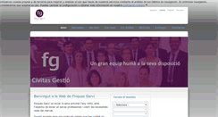 Desktop Screenshot of finquesgarvi.com