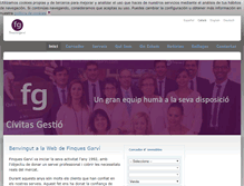 Tablet Screenshot of finquesgarvi.com